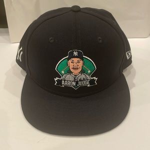 New Era NY Yankees Aaron Judge Youth SnapBack Hat (navy)